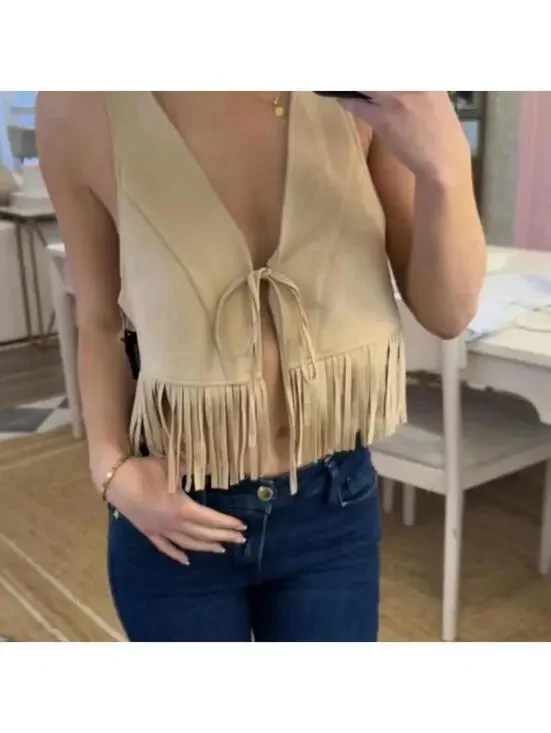 Fun FRINGE vest!! - Picture 3 of 5